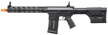 Lancer Tactical Battleaxe AEG Airsoft Rifle w/ PRS Precision Stock & MLOK Handguard, Black