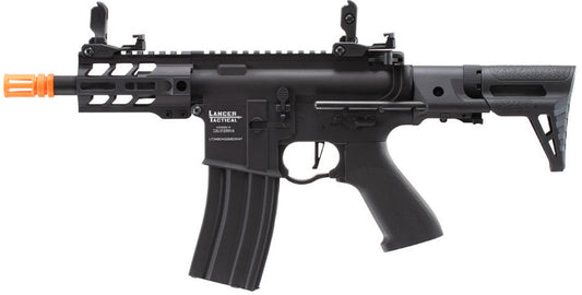 Lancer Tactical Enforcer Gen 2 Battle Hawk 4" PDW Airsoft AEG Rifle, Black