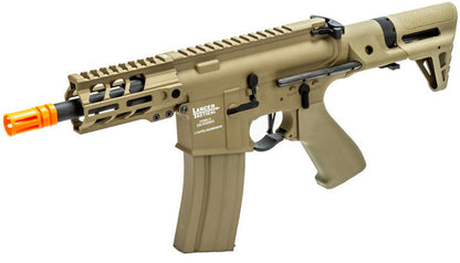 Lancer Tactical Enforcer Gen 2 Battle Hawk 4" PDW Airsoft AEG Rifle, Tan