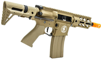 Lancer Tactical Enforcer Gen 2 Battle Hawk 4" PDW Airsoft AEG Rifle, Tan