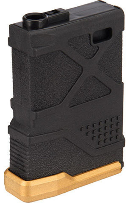 Lancer Tactical Enforcer NIGHT WING Skeleton Airsoft AEG Rifle, Black/Gold