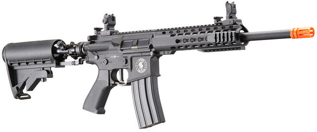 Lancer Tactical Full Metal Legion HPA KeyMod Semi Auto M4 Carbine Airsoft Rifle, Black