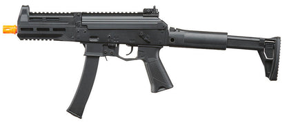 Lancer Tactical Full Metal PP20 EBB Airsoft SMG AEG Rifle, Black