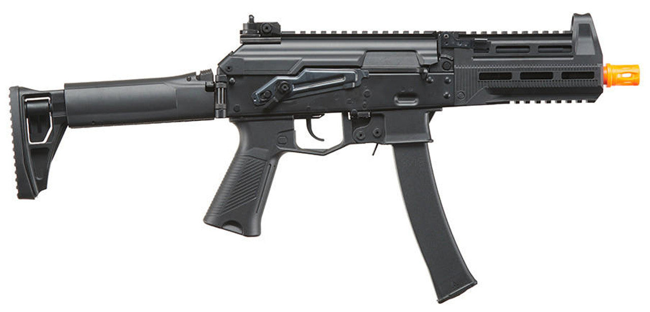 Lancer Tactical Full Metal PP20 EBB Airsoft SMG AEG Rifle, Black