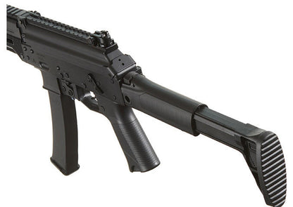 Lancer Tactical Full Metal PP20 EBB Airsoft SMG AEG Rifle, Black