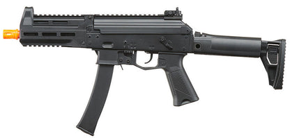 Lancer Tactical Full Metal PP20 EBB Airsoft SMG AEG Rifle, Black