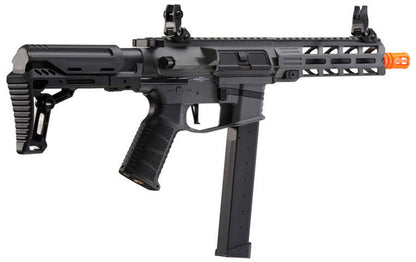 Lancer Tactical Gen 2 9mm Style Battle X CQB Carbine Airsoft AEG, Grey