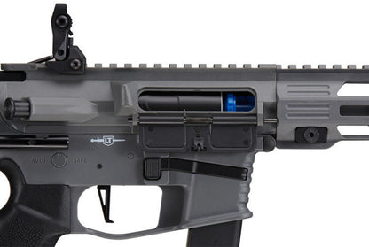 Lancer Tactical Gen 2 9mm Style Battle X CQB Carbine Airsoft AEG, Grey