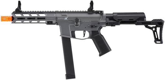 Lancer Tactical Gen 2 9mm Style Battle X CQB Carbine Airsoft AEG, Grey