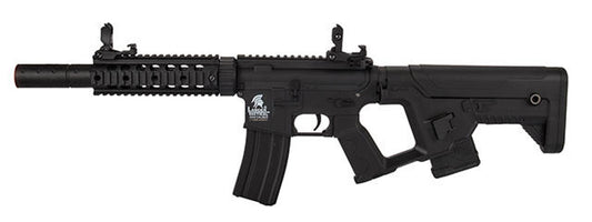 Lancer Tactical Gen 2 AEG Airsoft Rifle w/ Alpha Stock, Black