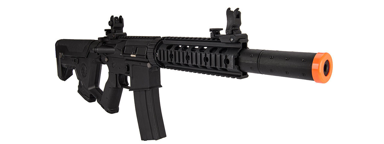 Lancer Tactical Gen 2 AEG Airsoft Rifle w/ Alpha Stock, Black