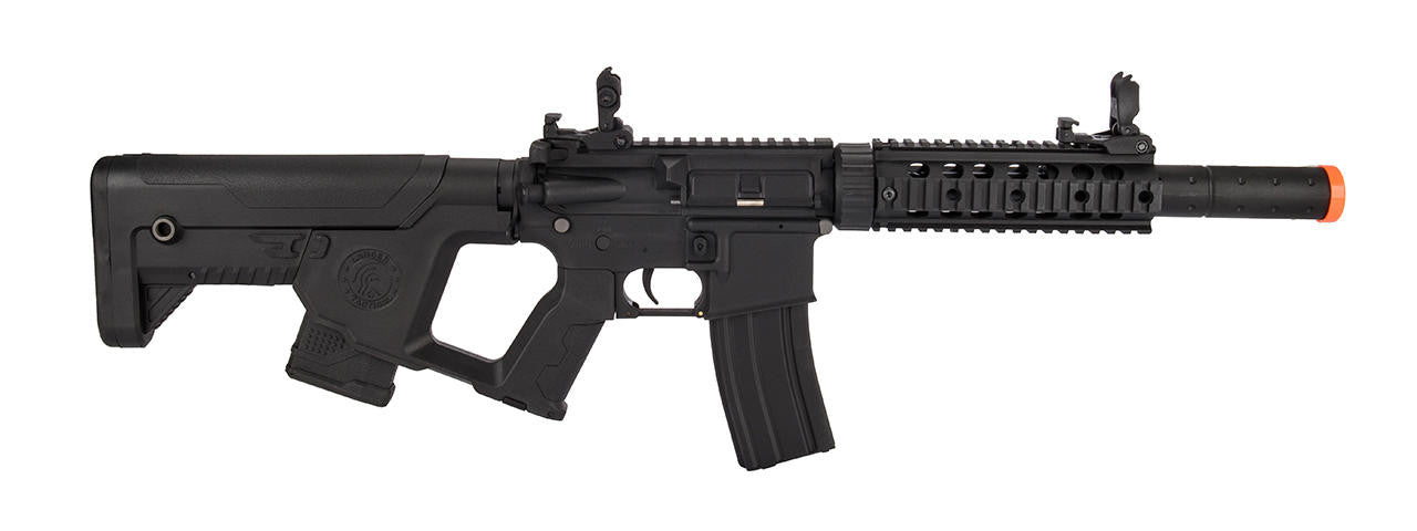 Lancer Tactical Gen 2 AEG Airsoft Rifle w/ Alpha Stock, Black