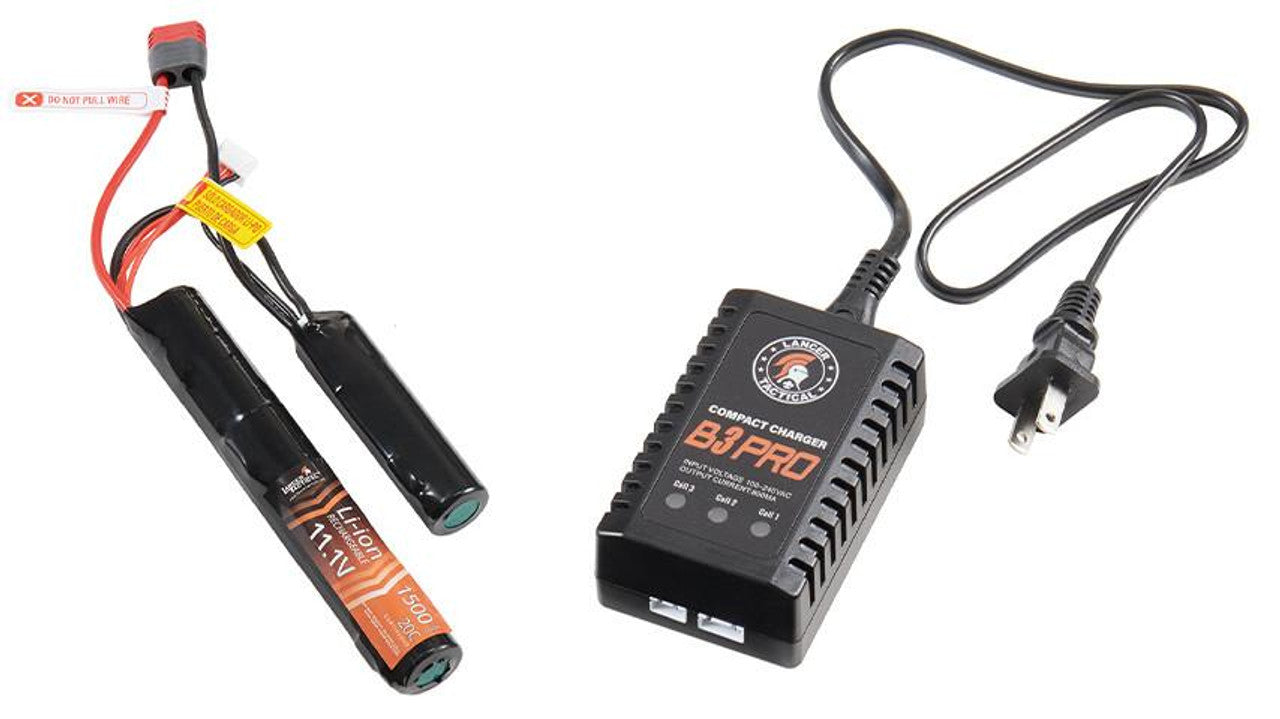 Lancer Tactical Gen 2 Core Series Stalker 13" M4 AEG Airsoft Rifle, Black