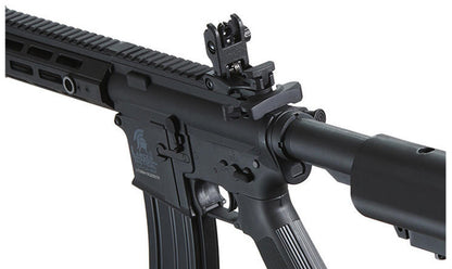 Lancer Tactical Gen 2 Hellion M-LOK 10" Airsoft M4 AEG Rifle, Black