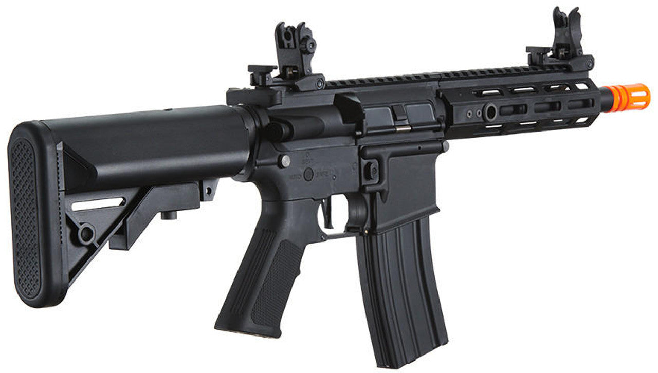Lancer Tactical Gen 2 Hellion M-LOK 7" Airsoft M4 AEG Rifle, Black