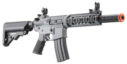 Lancer Tactical Gen 2 M4 SD Carbine Airsoft AEG Rifle, Gray