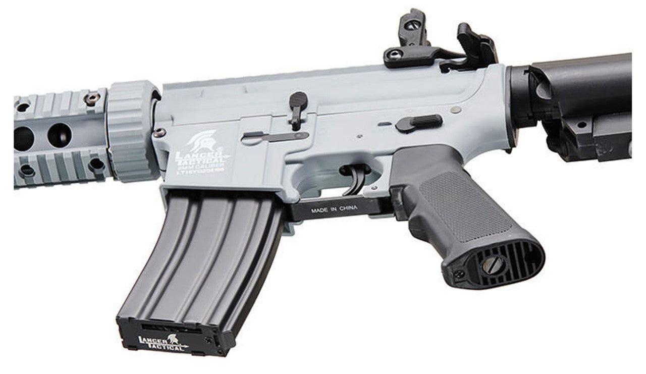 Lancer Tactical Gen 2 M4 SD Carbine Airsoft AEG Rifle, Gray