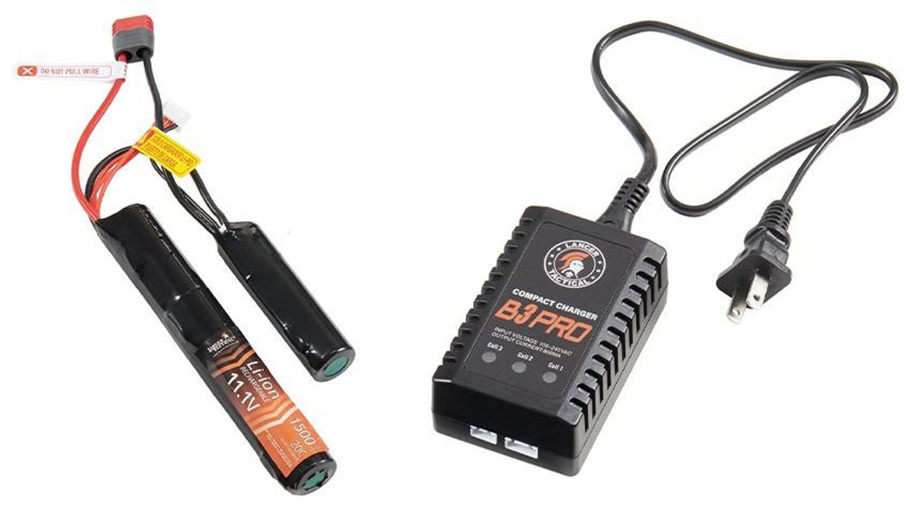 Lancer Tactical Gen 2 Stalker 10" M4 AEG Airsoft Rifle, Black