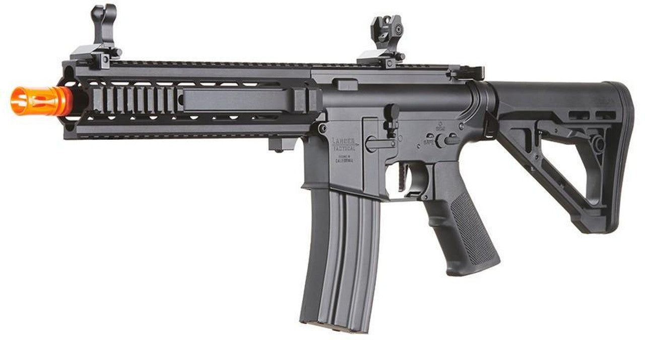 Lancer Tactical Gen 4 L119A2 M4/M16 Full Metal Airsoft AEG Rifle, Black