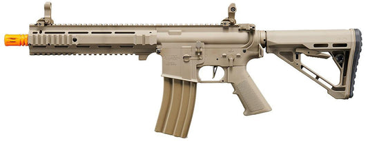 Lancer Tactical Gen 4 L119A2 M4/M16 Full Metal Airsoft AEG Rifle, Tan