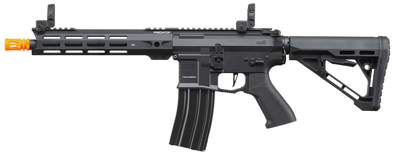 Lancer Tactical Gen 4 Predator 10" SBR AEG Airsoft Rifle w/ Nebula II ETU, Black