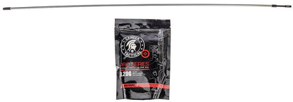 Lancer Tactical Hybrid M4 Carbine Airsoft AEG Rifle w/ Free Float Rail, Black