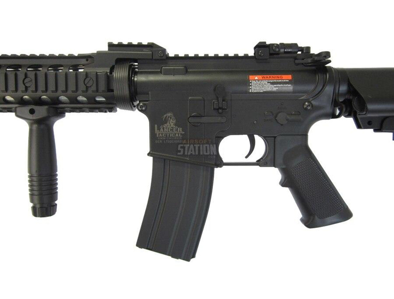 Lancer Tactical M4 CQBR AEG, Black