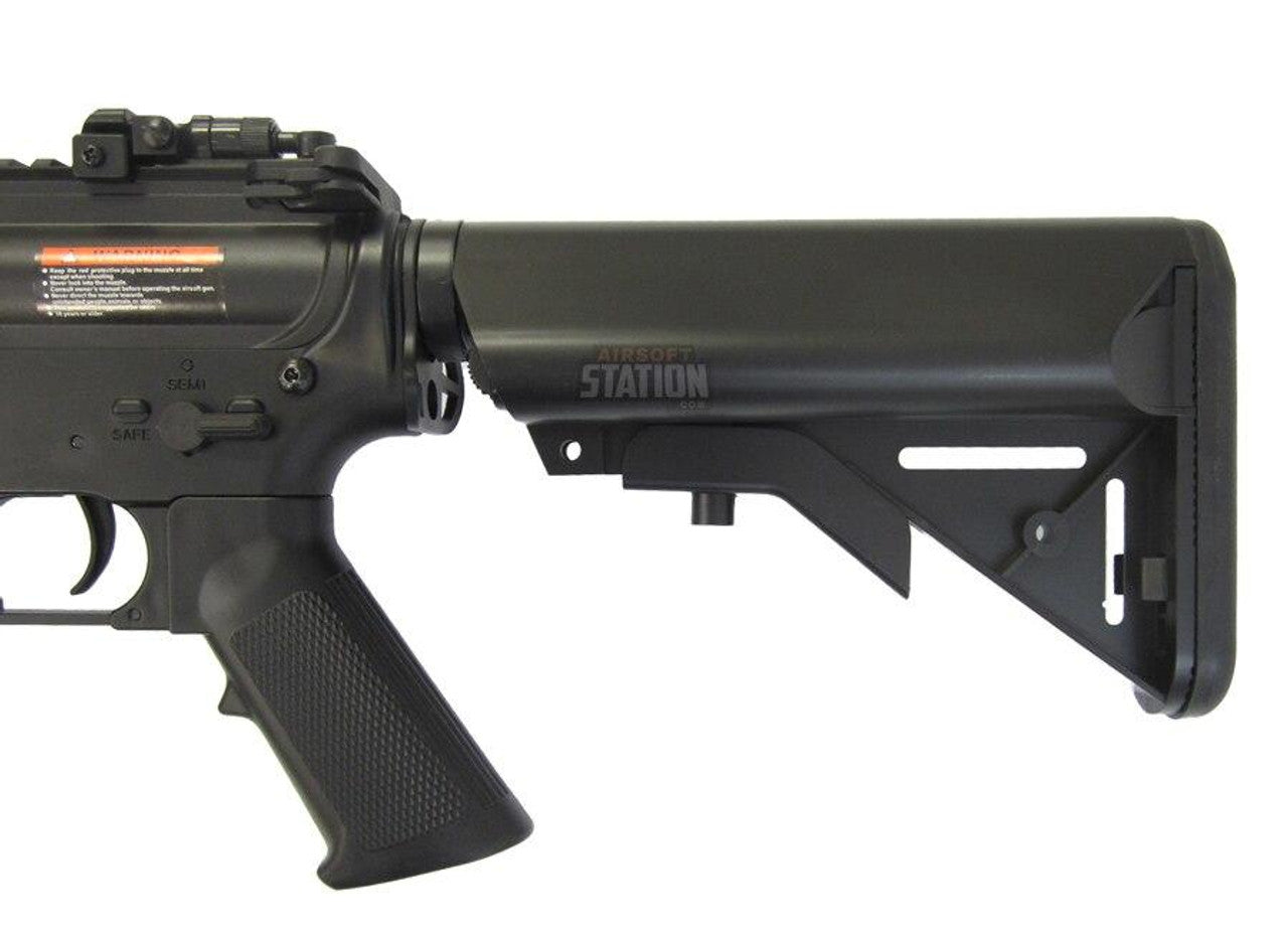 Lancer Tactical M4 CQBR AEG, Black