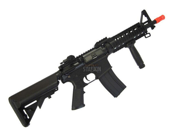 Lancer Tactical M4 CQBR AEG, Black