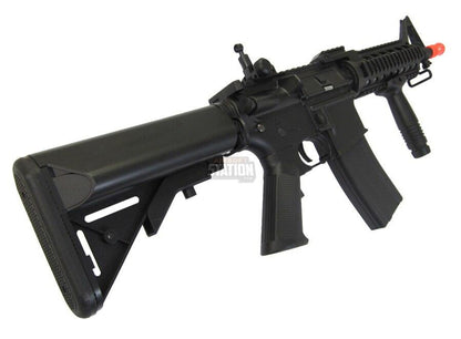 Lancer Tactical M4 CQBR AEG, Black