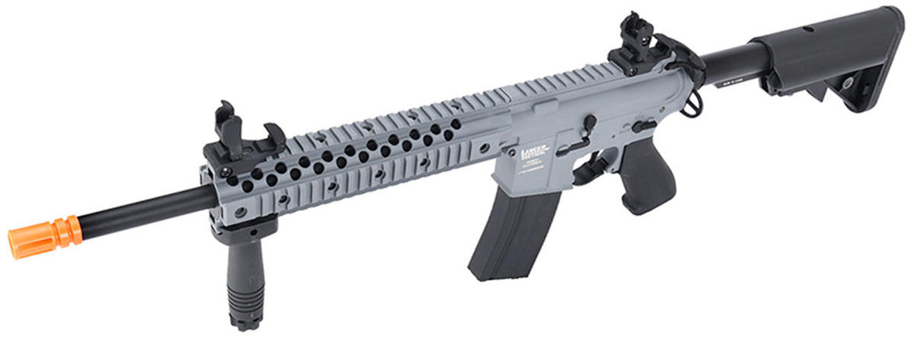 Lancer Tactical ProLine Series M4 EVO Airsoft AEG Rifle, High FPS, Gray
