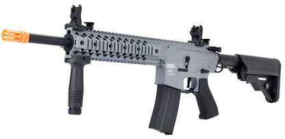 Lancer Tactical ProLine Series M4 EVO Airsoft AEG Rifle, High FPS, Gray