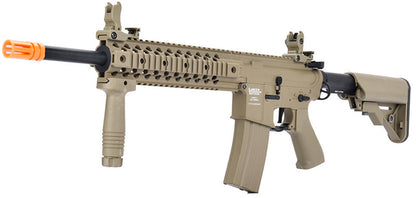 Lancer Tactical ProLine Series M4 EVO Airsoft AEG Rifle, High FPS, Tan