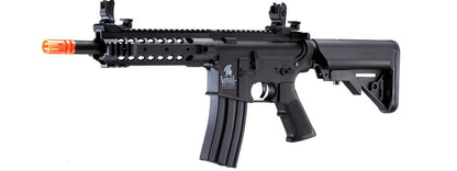 Lancer Tactical LT-24B Gen 2 CQB M4 AEG Airsoft Rifle, Black