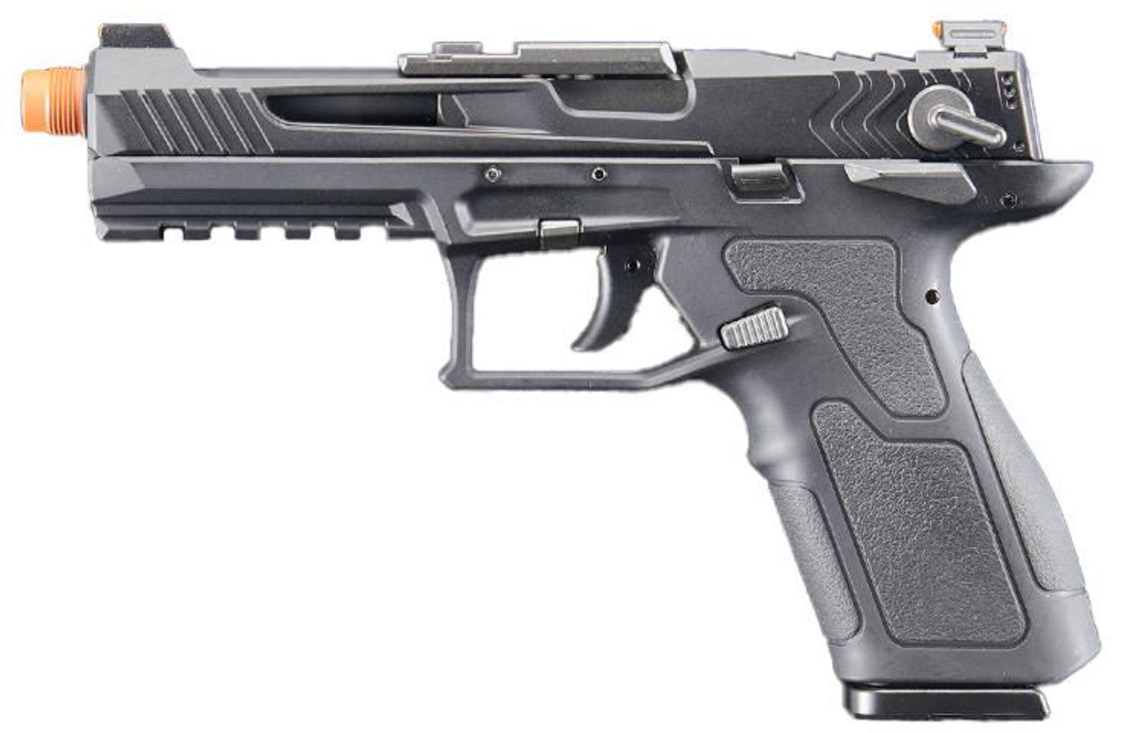 Lancer Tactical LTX Competition GBB Airsoft Pistol, Black
