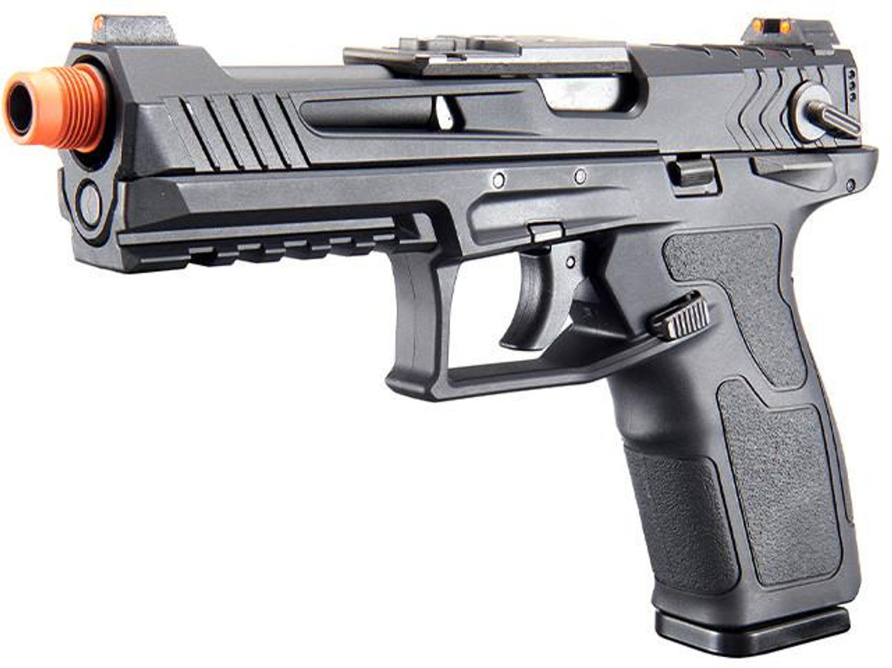 Lancer Tactical LTX Competition GBB Airsoft Pistol, Black