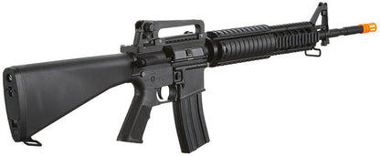 Lancer Tactical M4 Gen 2 Metal Front Rail AEG Airsoft Rifle, Black