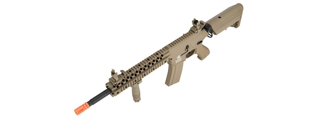 Lancer Tactical M4 RIS EVO Gen 2 Low FPS Battle Rifle Airsoft AEG, Tan