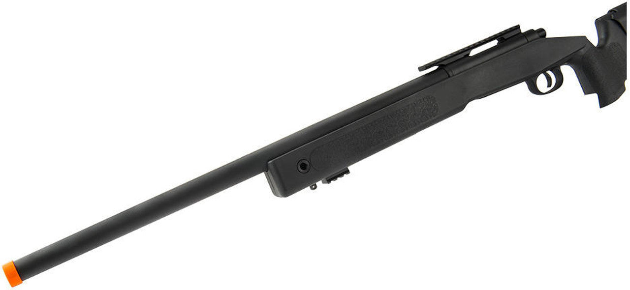 Lancer Tactical M40A3 Bolt Action Airsoft Sniper Rifle, Black