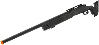 Lancer Tactical M40A3 Bolt Action Airsoft Sniper Rifle, Black