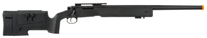 Lancer Tactical M40A3 Bolt Action Airsoft Sniper Rifle, Black