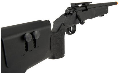 Lancer Tactical M40A3 Bolt Action Airsoft Sniper Rifle, Black