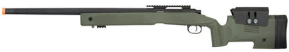 Lancer Tactical M40A3 Bolt Action Airsoft Sniper Rifle, OD Green