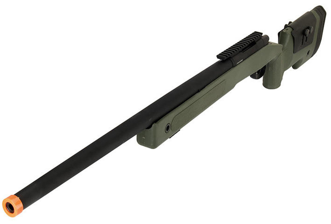 Lancer Tactical M40A3 Bolt Action Airsoft Sniper Rifle, OD Green