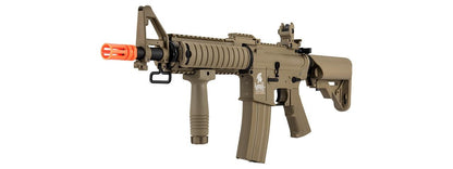 Lancer Tactical MK18 Nylon Polymer MOD0 Gen 2 Low FPS Version Airsoft Rifle, Tan