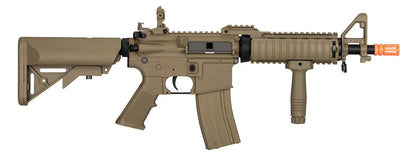 Lancer Tactical MK18 Nylon Polymer MOD0 Gen 2 Low FPS Version Airsoft Rifle, Tan