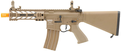 Lancer Tactical Proline 7" M-LOK Battle Hawk Airsoft AEG w/ Stubby Stock, Tan
