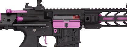 Lancer Tactical ProLine Battle Hawk High FPS Airsoft AEG Rifle, Black/Purple