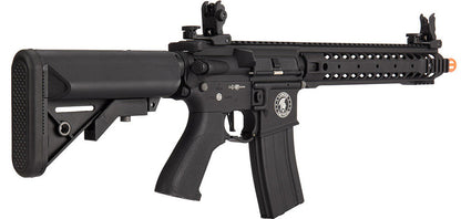 Lancer Tactical ProLine Series 12" M4 High FPS Airsoft AEG Rifle, Black