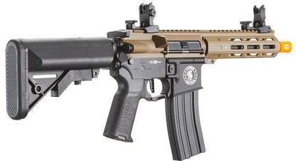 Lancer Tactical Viking 7" M-LOK Proline Series M4 Airsoft Rifle, Two-Tone